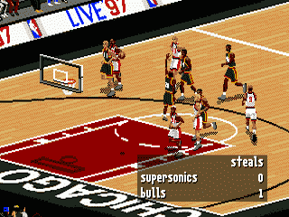 NBA Live 97 — screenshot