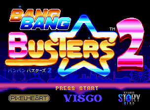 Bang Bang Busters 2 — écran titre