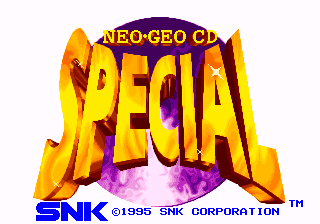 Neo-geo Cd Special — écran titre
