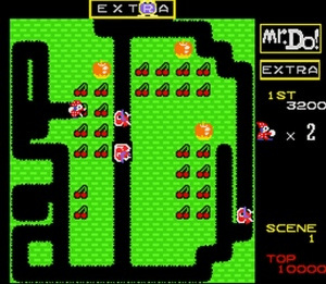 Mr. Do! — screenshot