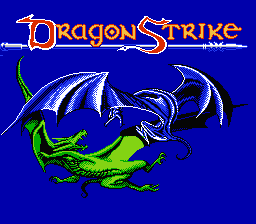 Advanced Dungeons And Dragons - Dragon Strike — écran titre