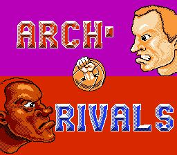 Arch Rivals - A Basketbrawl! — écran titre