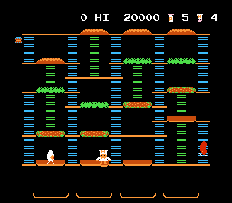 Burgertime — screenshot