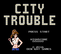 City Trouble — écran titre