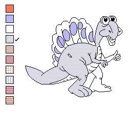 Color A Dinosaur — screenshot