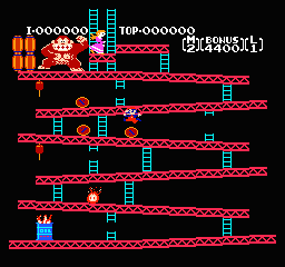 Donkey Kong — screenshot