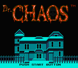 Dr Chaos — écran titre