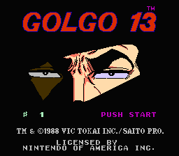 Golgo 13 - Top Secret Episode — écran titre