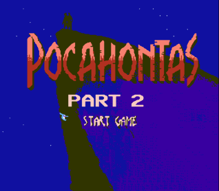 Pocahontas 2 — écran titre