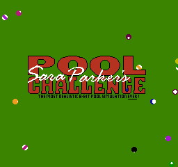 Sara Parker's Pool Challenge — écran titre