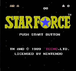 Star Force — écran titre