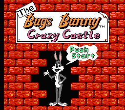 Bugs Bunny Crazy Castle, The — écran titre