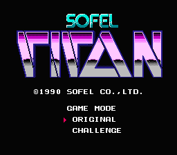 Titan — écran titre