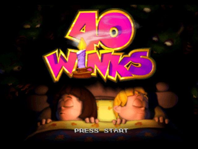 40 Winks — écran titre