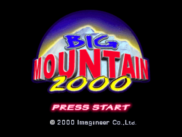 Big Mountain 2000 — écran titre