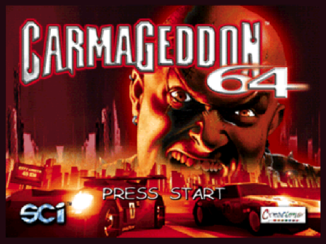 Carmageddon 64 — écran titre