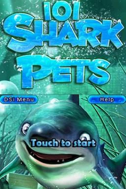 101 Shark Pets — écran titre