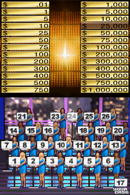 Deal Or No Deal - The Official Nintendo Ds Game — screenshot