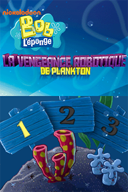 Spongebob Squarepants - Plankton's Robotic Revenge — écran titre