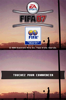 FIFA 07 — écran titre