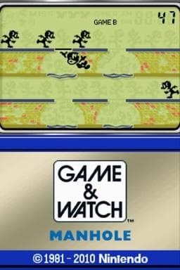 Game and Watch - Manhole — screenshot