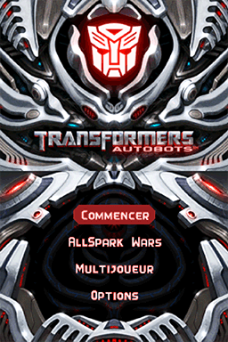 Transformers - Autobots — écran titre