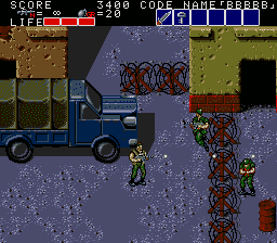 Bloody Wolf — screenshot