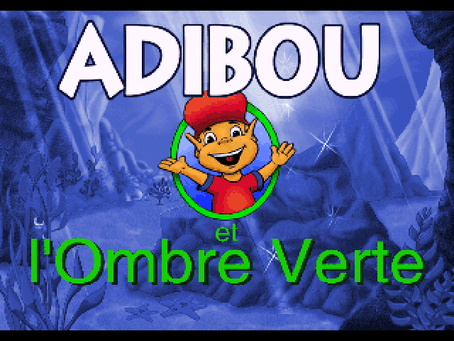 Adibou Et L'ombre Verte — écran titre