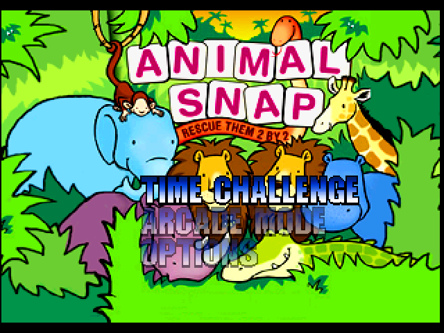 Animal Snap - Rescue Them 2 By 2 — écran titre