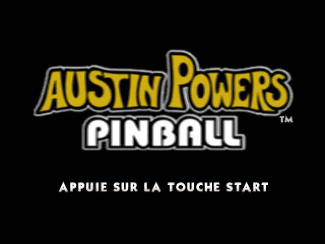 Austin Powers Pinball — écran titre