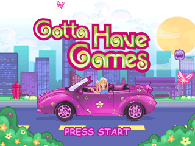Barbie - Gotta Have Games — écran titre