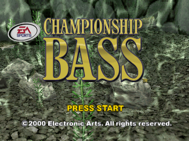 Championship Bass — écran titre