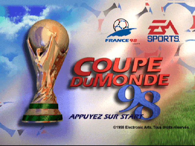 World Cup 98 — écran titre