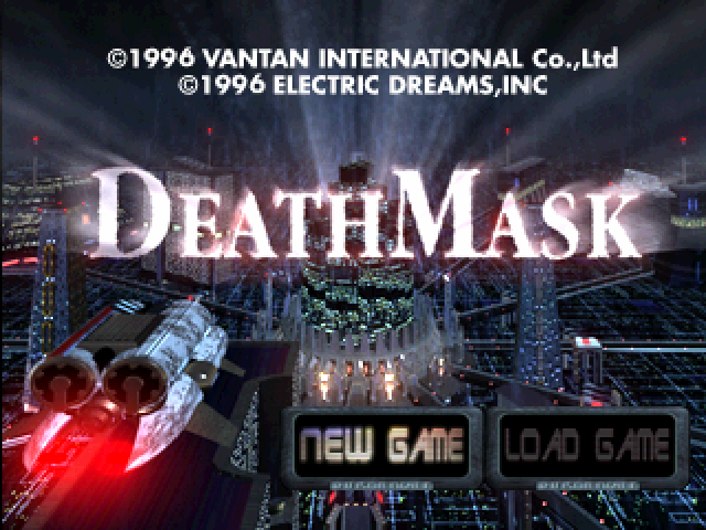 DeathMask — écran titre