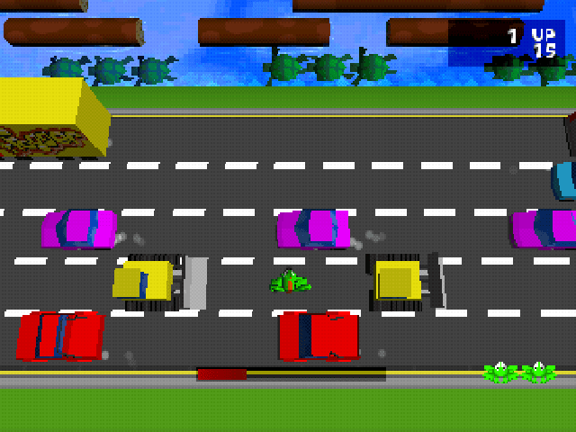 Frogger — screenshot