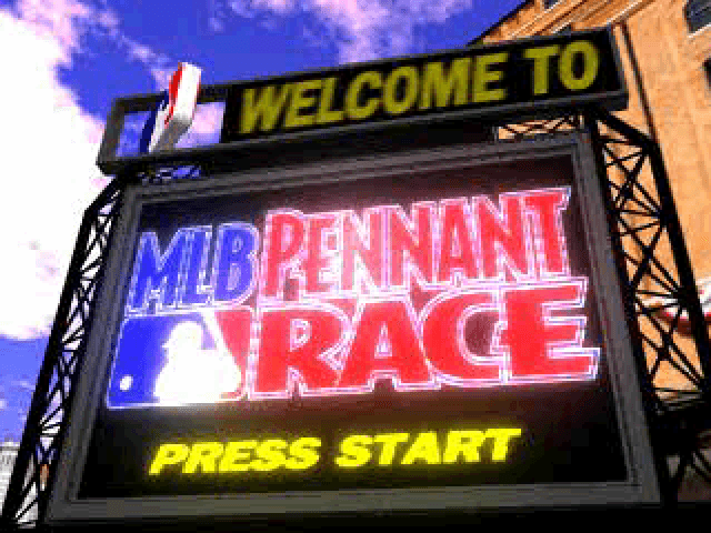 Mlb Pennant Race — écran titre