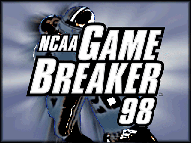 NCAA Gamebreaker 98 — écran titre