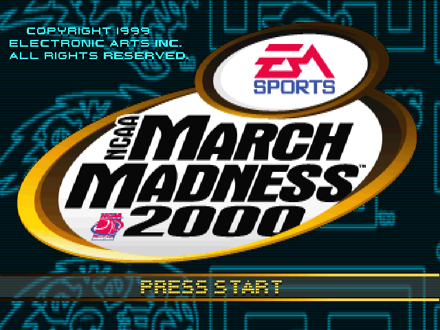 Ncaa March Madness 2000 — écran titre