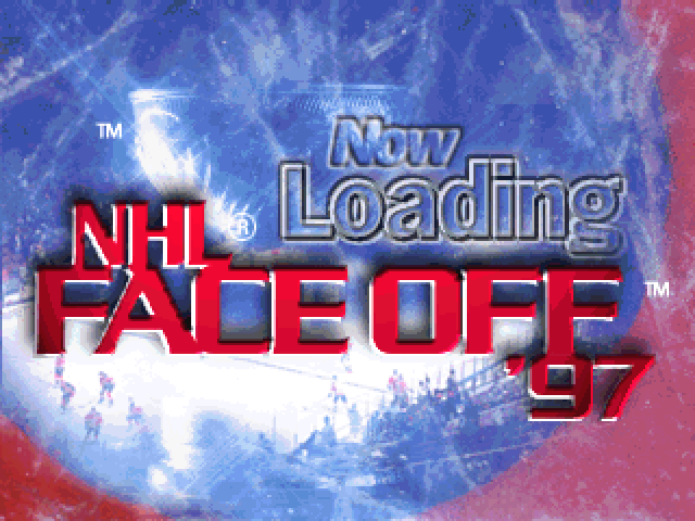 Nhl Faceoff 97 — écran titre