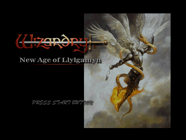 Wizardry - New Age Of Llylgamyn — écran titre