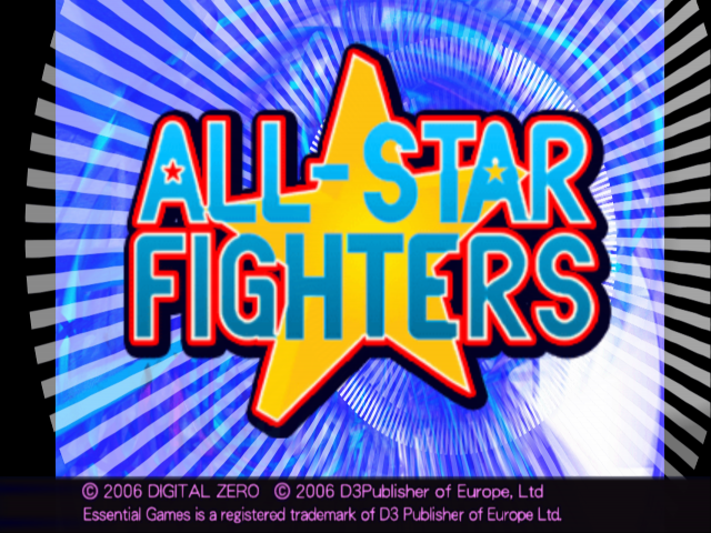 All-star Fighters — écran titre