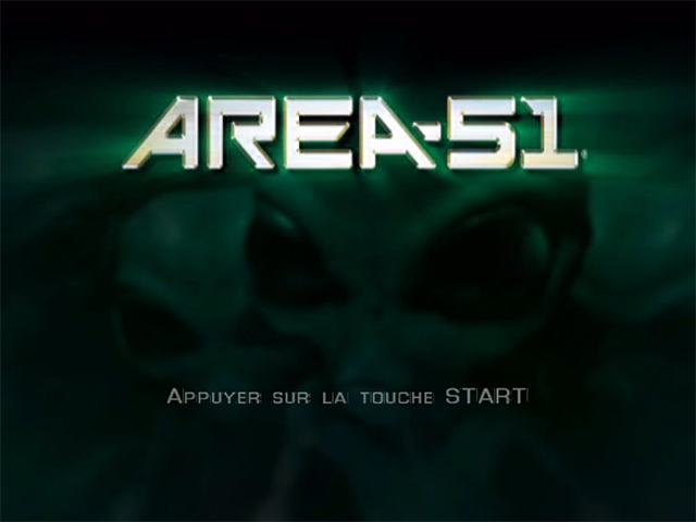 Area-51 — écran titre