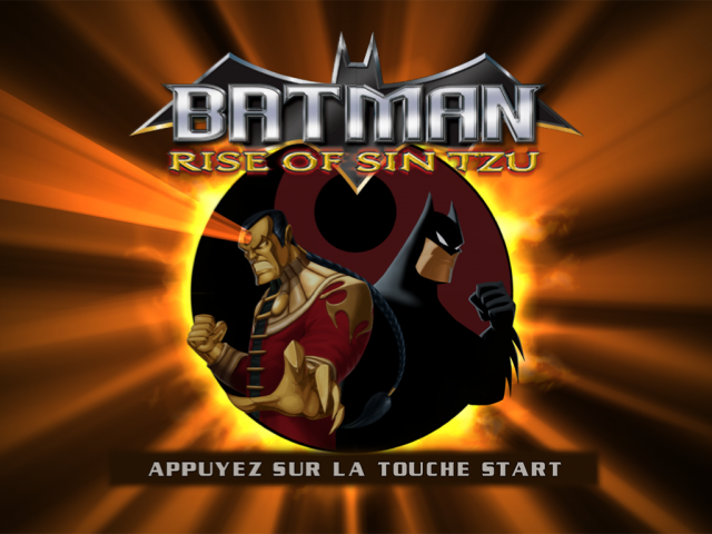 Batman - Rise Of Sin Tzu — écran titre