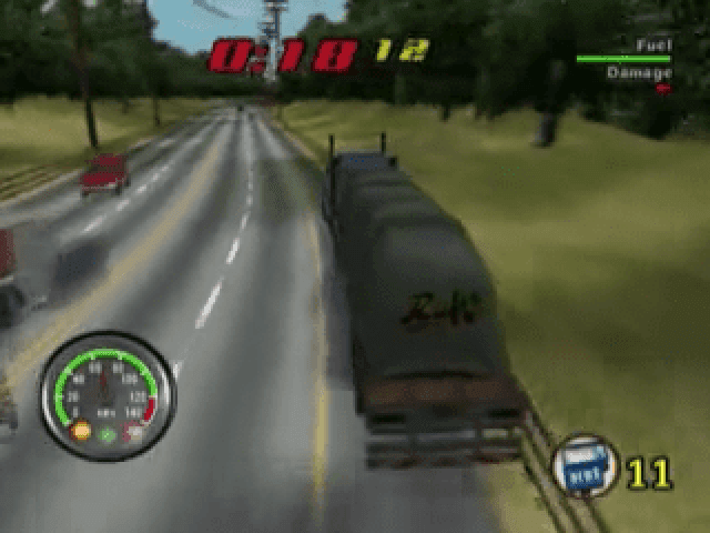 Big Mutha Truckers — screenshot