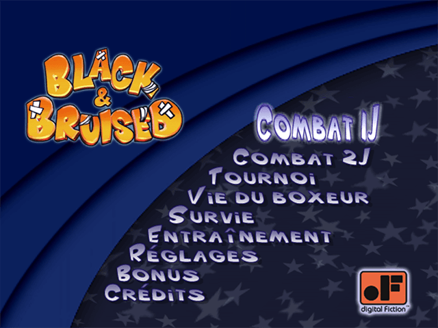 Black And Bruised — écran titre