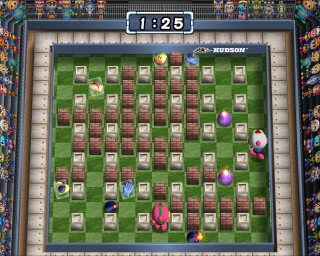 Bomberman Hardball — screenshot