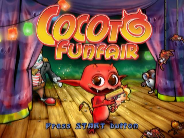 Cocoto Funfair — écran titre