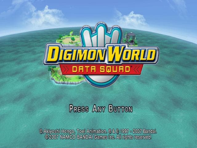 Digimon World - Data Squad — écran titre