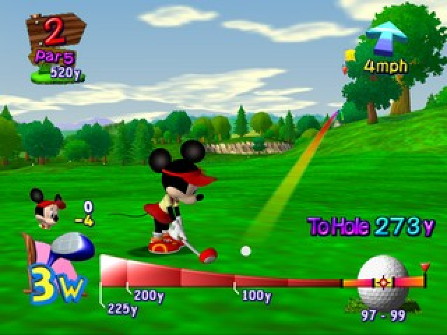 Disney Golf — screenshot