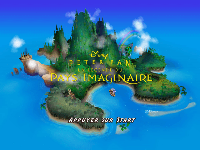 Disney's Peter Pan - The Legend of Never-Land — écran titre